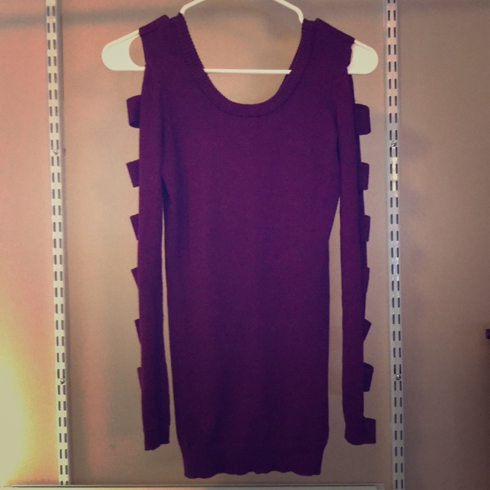 Small Wet Seal Purple Sweater